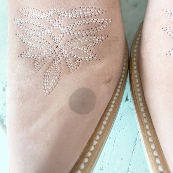 Lane SMOKESHOW Womens Cowboy Boots 7.5 Pink Western Cowgirl Mid Calf Pointed Toe - Picture 7 of 13